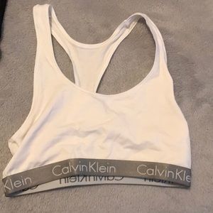 Two Calvin Klein bras